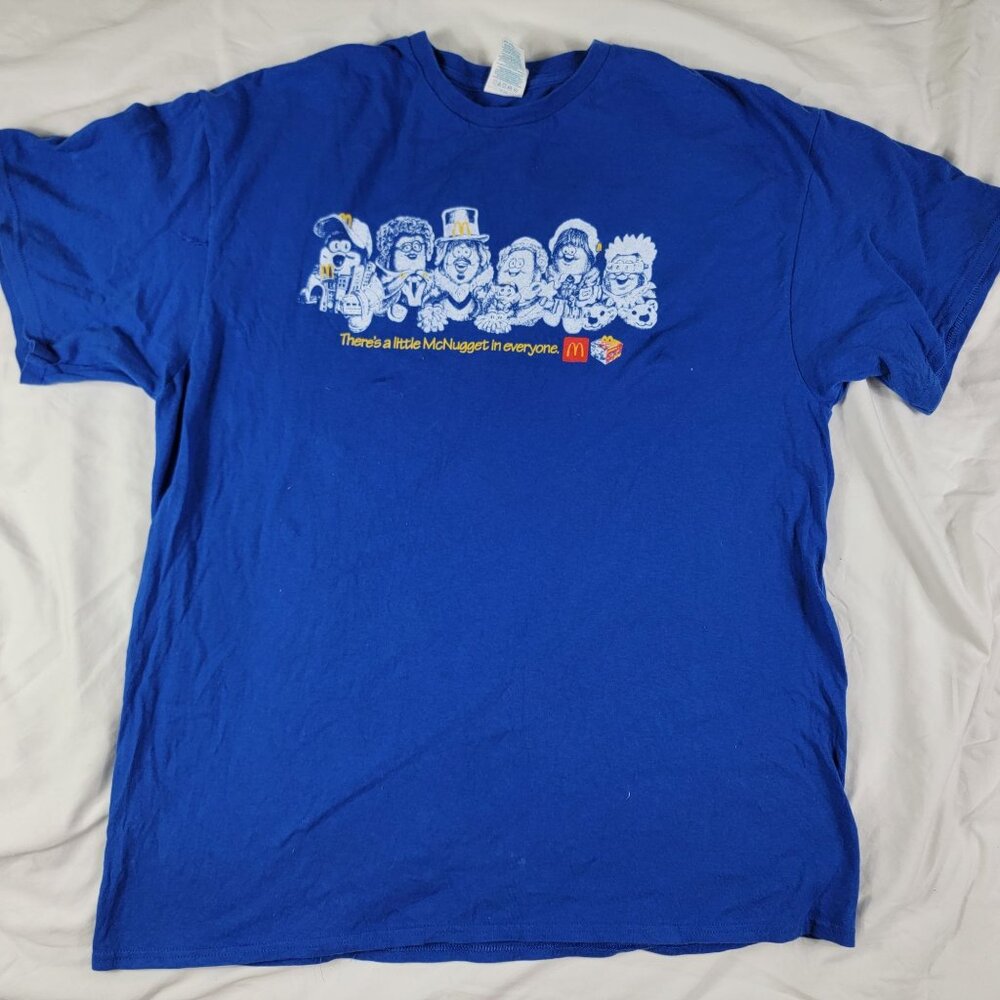 Kerwin Frost McDonalds McNugget Buddies Delta Pro Weight XL Crew T Shirt Work